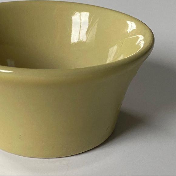 Ramekins Small Baking Dish Portugal Yellow Gold EUC 3.75” Custard soufflés - Picture 7 of 10